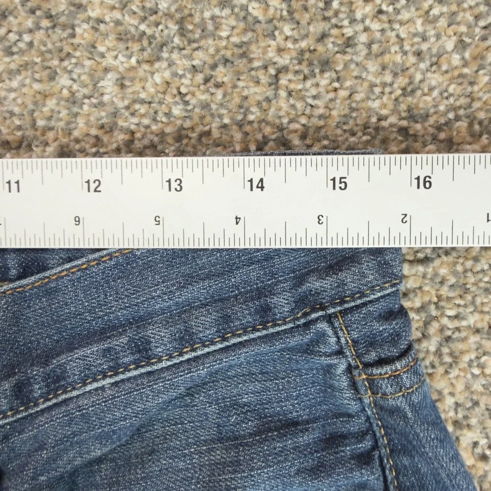 Polo Jeans Co Ralph Lauren Mens 32 Ashmore Original Straight Leg Blue Denim Y2K